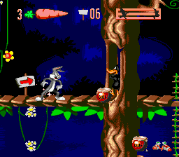 Bugs Bunny in Double Trouble (USA) In game screenshot